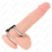 KINK Dual Metal Ring with Leather Strap 3.7-5 cm - Adjustable Support System