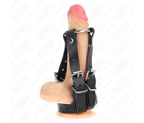 KINK Adjustable Strap Ring System - Multiple Strap Anatomic Design, Black