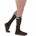 Macho Thin Socks Black One Size - Semi-Transparent, Ergonomic Design