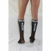 Macho Thin Socks Black One Size - Semi-Transparent, Ergonomic Design