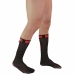 Macho Thin Socks Black/Red One Size - Elastic Semi-Transparent Design