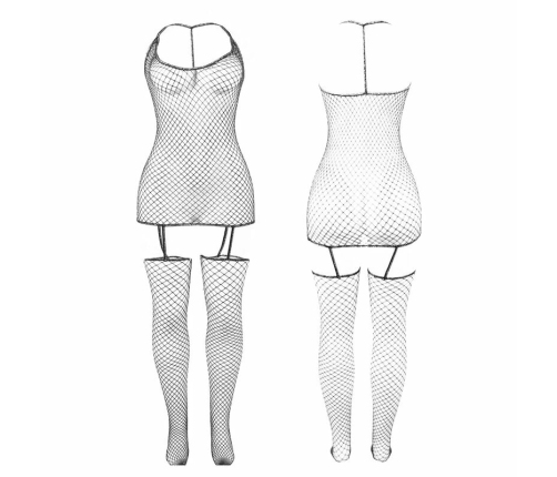 SUBBLIME - 951955 BODYSTOCKING DE REJILLA BRILLANTE TALLA ÚNICA