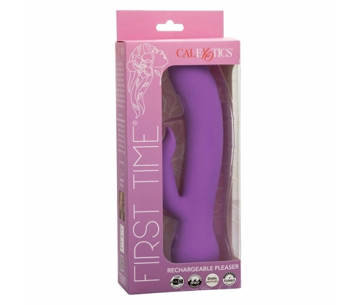 CalExotics First Time Pleaser Rechargeable Intimate Device Purple