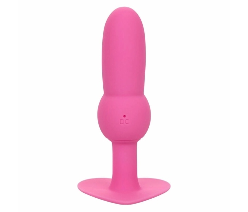 CALEXOTICS - FIRST TIME ANAL PLUG BEADED PROBE 10 VIBRATIONS PINK