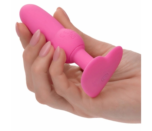 CALEXOTICS - FIRST TIME ANAL PLUG BEADED PROBE 10 VIBRATIONS PINK