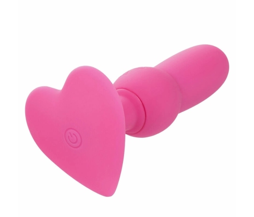 CALEXOTICS - FIRST TIME ANAL PLUG BEADED PROBE 10 VIBRATIONS PINK