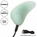 CalExotics Pacifica Bali Curved Silicone Stimulator 10 Functions Aqua