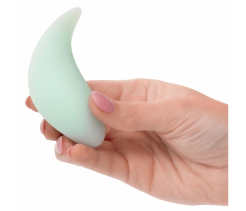 CalExotics Pacifica Bali Curved Silicone Stimulator 10 Functions Aqua