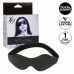 CalExotics Nocturnal Eye Mask PVC Leather Black - Total Darkness Fit