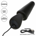 CalExotics Rock Bottom Tapered Silicone Black Plug 10-Mode USB Rechargeable