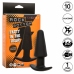 CalExotics Rock Bottom Tapered Silicone Black Plug 10-Mode USB Rechargeable