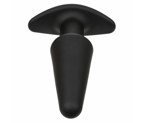 CalExotics Rock Bottom Tapered Silicone Black Plug 10-Mode USB Rechargeable