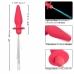 CalExotics Southern Lights Light-Up Silicone Plug 10 Modes Pink