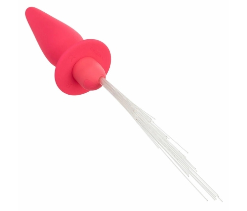 CalExotics Southern Lights Light-Up Silicone Plug 10 Modes Pink