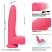 CalExotics Studs Pink Silicone Vibrator 10-Mode Thrusting 17.75cm