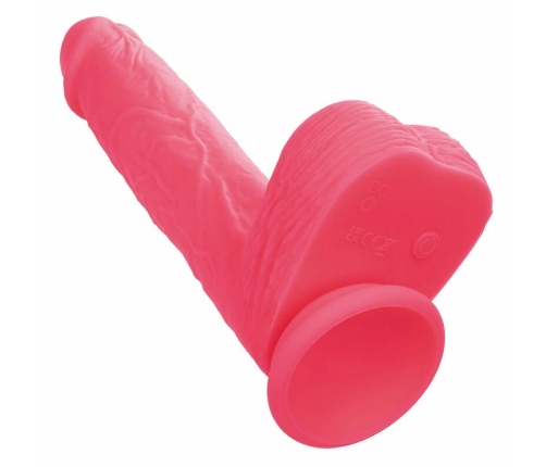 CalExotics Studs Pink Silicone Vibrator 10-Mode Thrusting 17.75cm