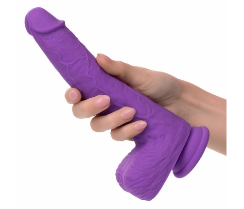 CalExotics Studs Rechargeable Rotating Silicone Device 10 Modes Purple