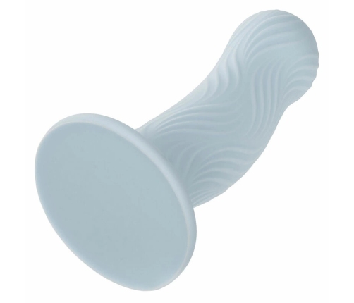 CalExotics Wave Rider Foam Intimate Plug Blue Silicone Flexible Base