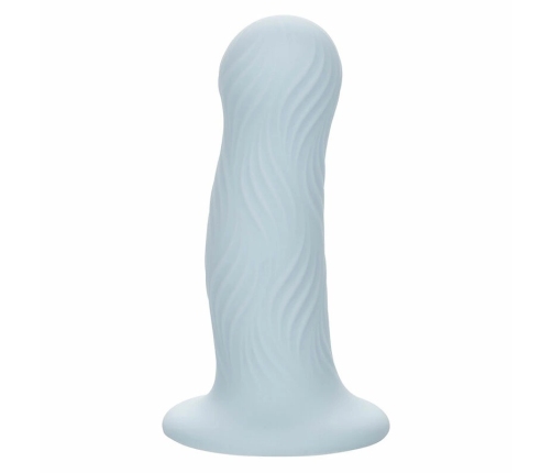 CalExotics Wave Rider Foam Intimate Plug Blue Silicone Flexible Base