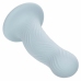 CalExotics Wave Rider Foam Intimate Plug Blue Silicone Flexible Base
