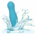 CalExotics Wave Rider Swell Blue Anal Plug Liquid Silicone 12 cm