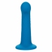 CalExotics Wave Rider Ripple Blue Silicone Plug with Suction Base