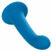CalExotics Wave Rider Ripple Blue Silicone Plug with Suction Base
