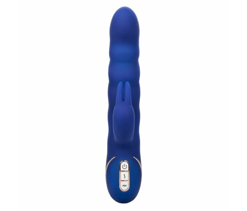 CalExotics Jack Rabbit Wave Motion Blue Silicone Intimate Device 30th Anniversary