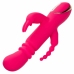 CalExotics Jack Rabbit Signature Heated Silicone Triple Fantasy Pink