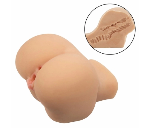 CalExotics The Farmer’s Daughter Dual-Entry Pure Skin Intimate Device Flesh 1.1kg