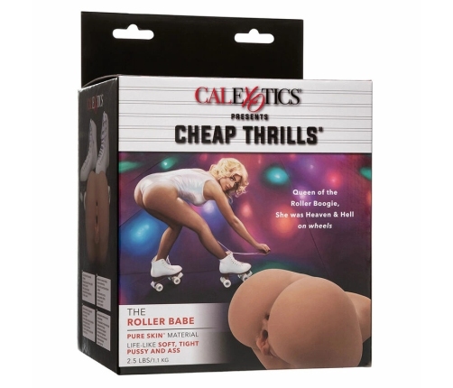 CalExotics The Roller Babe Dual-Entry Intimate System Flesh 1.1kg