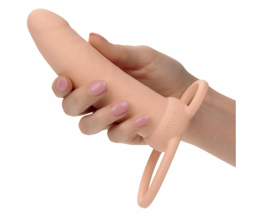 CalExotics Maxx Thick Dual Action Intimate Machine 10 Vibrations Flesh