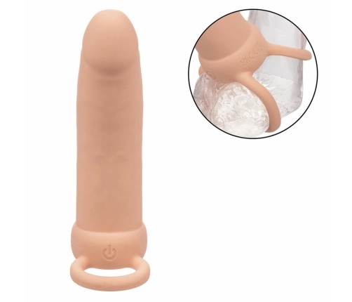 CalExotics Maxx Thick Dual Action Intimate Machine 10 Vibrations Flesh