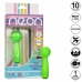 CalExotics Neon Vibes The Bubbly Vibe Mini Massager Green 10 Modes