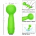 CalExotics Neon Vibes The Bubbly Vibe Mini Massager Green 10 Modes