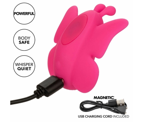 CalExotics Neon Vibes Flutter Vibe Pink - 10-Mode Intimate Apparatus