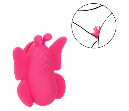 CalExotics Neon Vibes Flutter Vibe Pink - 10-Mode Intimate Apparatus