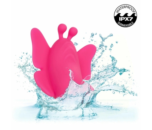 CalExotics Neon Vibes Flutter Vibe Pink - 10-Mode Intimate Apparatus