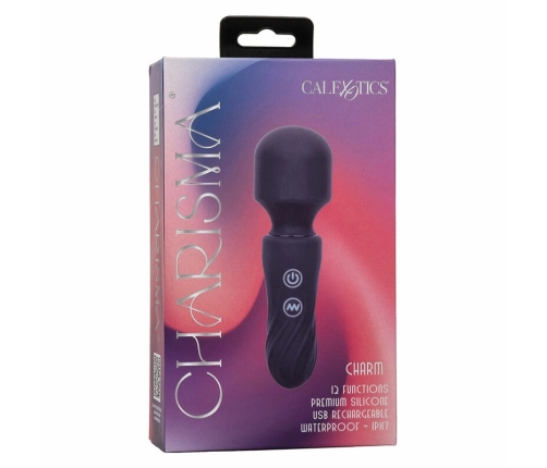 CalExotics Charisma Charm 12-Function Silicone Massager Purple