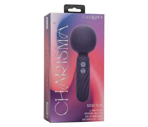 CalExotics Charisma Seduction Massager 12 Modes, Waterproof, Purple