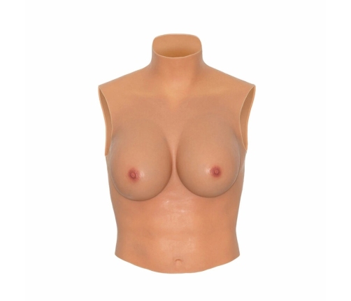 HIDDEN DESIRE ALTER EGO Silicone Wearable Breast Shirt E-Cup Flesh Tone