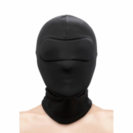 NS Novelties Fetish & Fashion Nylon Closed Hood Black - Universal Fit