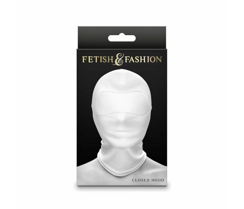 NS Novelties Fetish & Fashion Nylon Head Cover White Universal Size