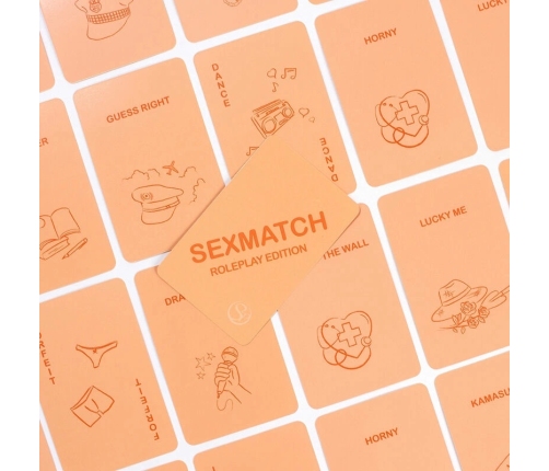 Secret Play Sexmatch Roleplay Edition - Couples Card Game, 89 Cards