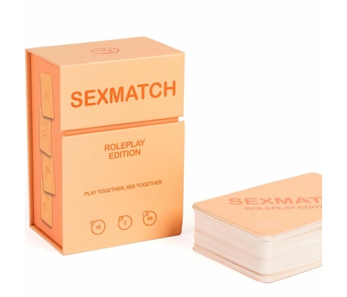 Secret Play Sexmatch Roleplay Edition - Couples Card Game, 89 Cards