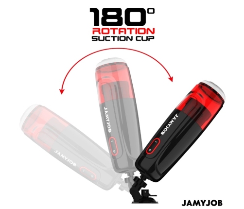 Jamyjob Storm Automatic Device 10 Modes Black-Red USB Waterproof