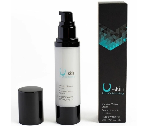 500 Cosmetics U-Skin XtraMoisturizing Cream - Advanced Care for Tattooed Skin 100ml