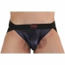 BURN Jockstrap 006 Shiny Blue/Black XL - Premium Comfort & Bold Design