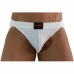 BURN 007 Jockstrap Lycra White M - Premium Breathable Athletic Model