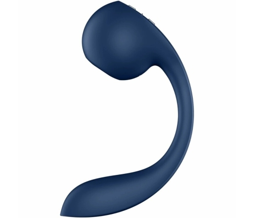 Satisfyer Pro+ Wave 4 Blue - Dual Intimate Device with Air Pulse & App Control